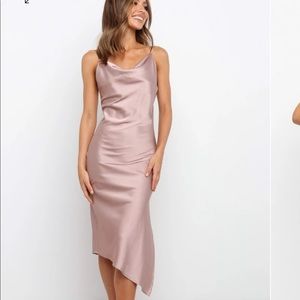 Petal & pup Cyprus dress taupe